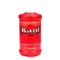 KAOL POLIDOR PARA METAIS, PRATA E OURO 200ML