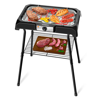 Churrasqueira Elétrica Mondial Preto 2000W CH-06 em Oferta na Shopee