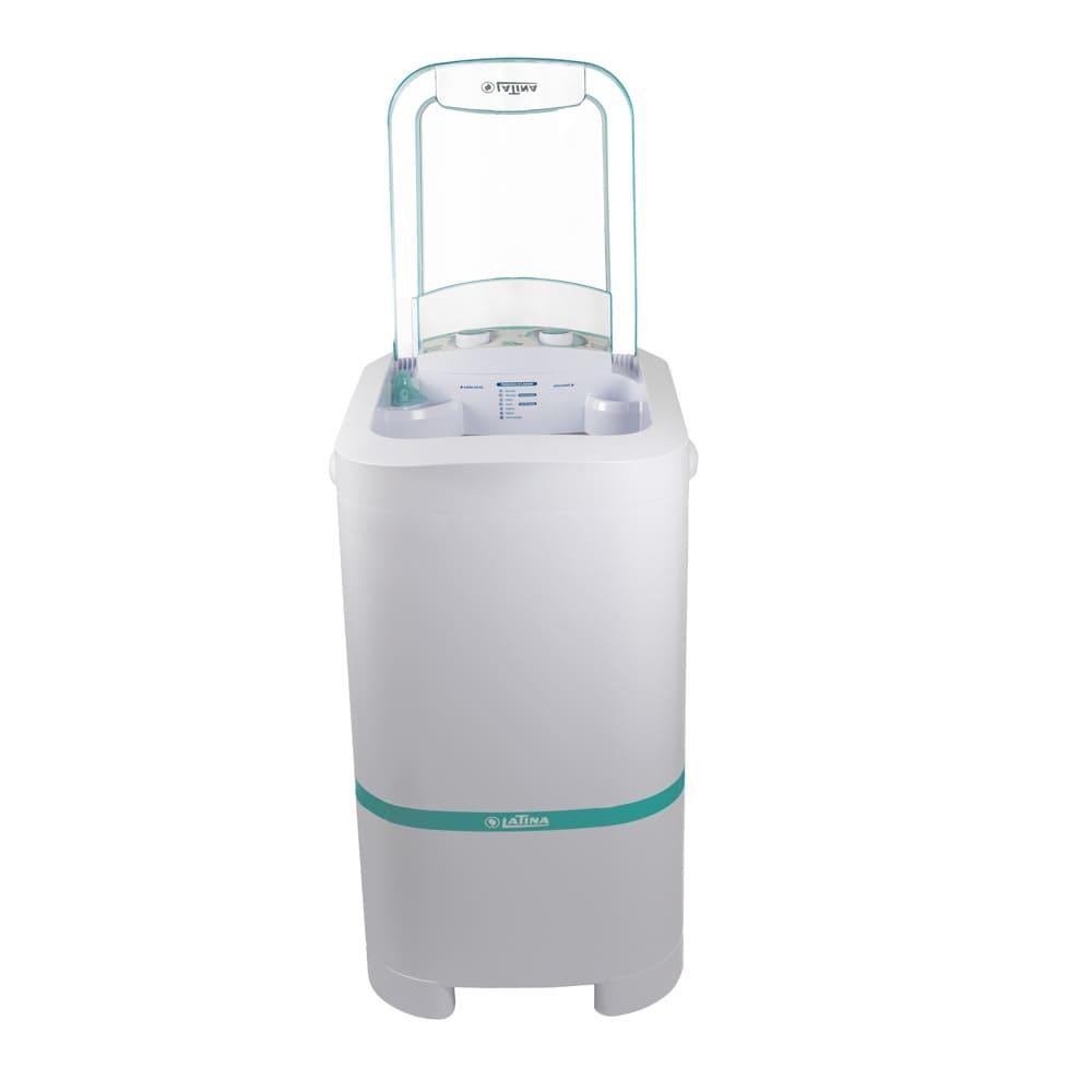 Detalhes do Tanquinho de Lavar Roupa 10kg Latina LA555 Semiautomática com 15 Programas de Lavagem Branco 127V