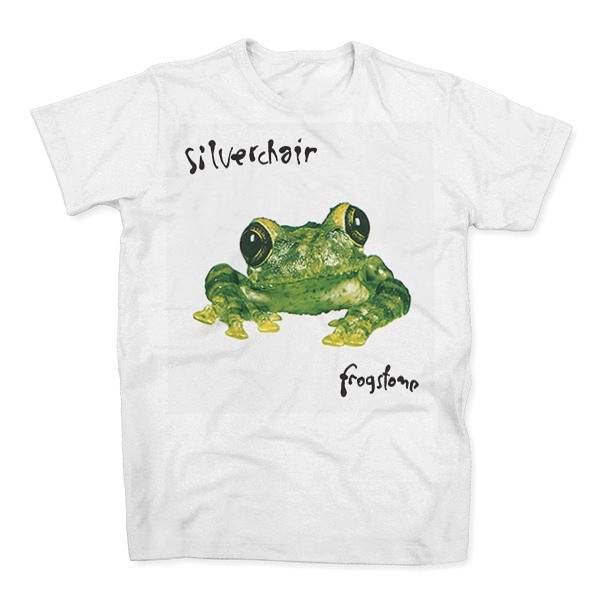 [Camiseta Premium em Algodão Puro]GXG Camiseta Algodao Silverchair Frogstomp Grunge Banda Rock Unissex