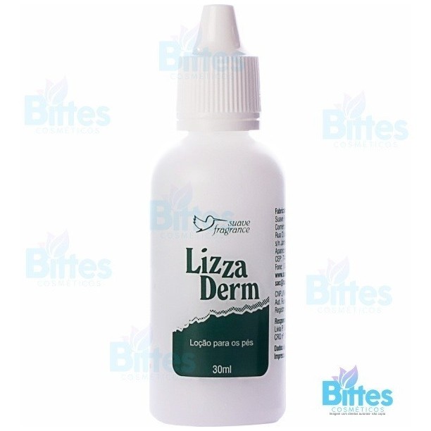 5 Loção Para Pés Suave Fragrance Lizza Derm Hidratação Pés