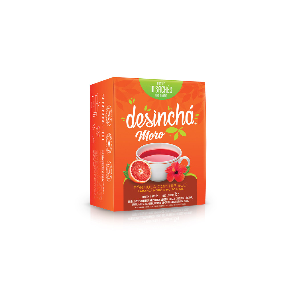 Desinchá Laranja Moro (10 sachês)
