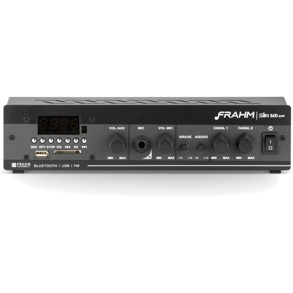 SLIM 1600 APP MC - AMPLIFICADOR - NAO AUTOMOTIVO, Frahm, 31843 (RF 10023)