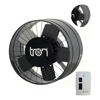 Ventilador Exaustor Axial Tron Industrial Comercial 300mm 130w 110v 220v Bivolt Grafite
