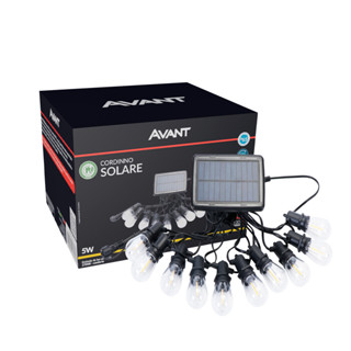 Lampada Led Varal Cordinha Solare 5w 2700k Branco Quente Recarregavel Cod: 963201308 Avant em Oferta na Shopee