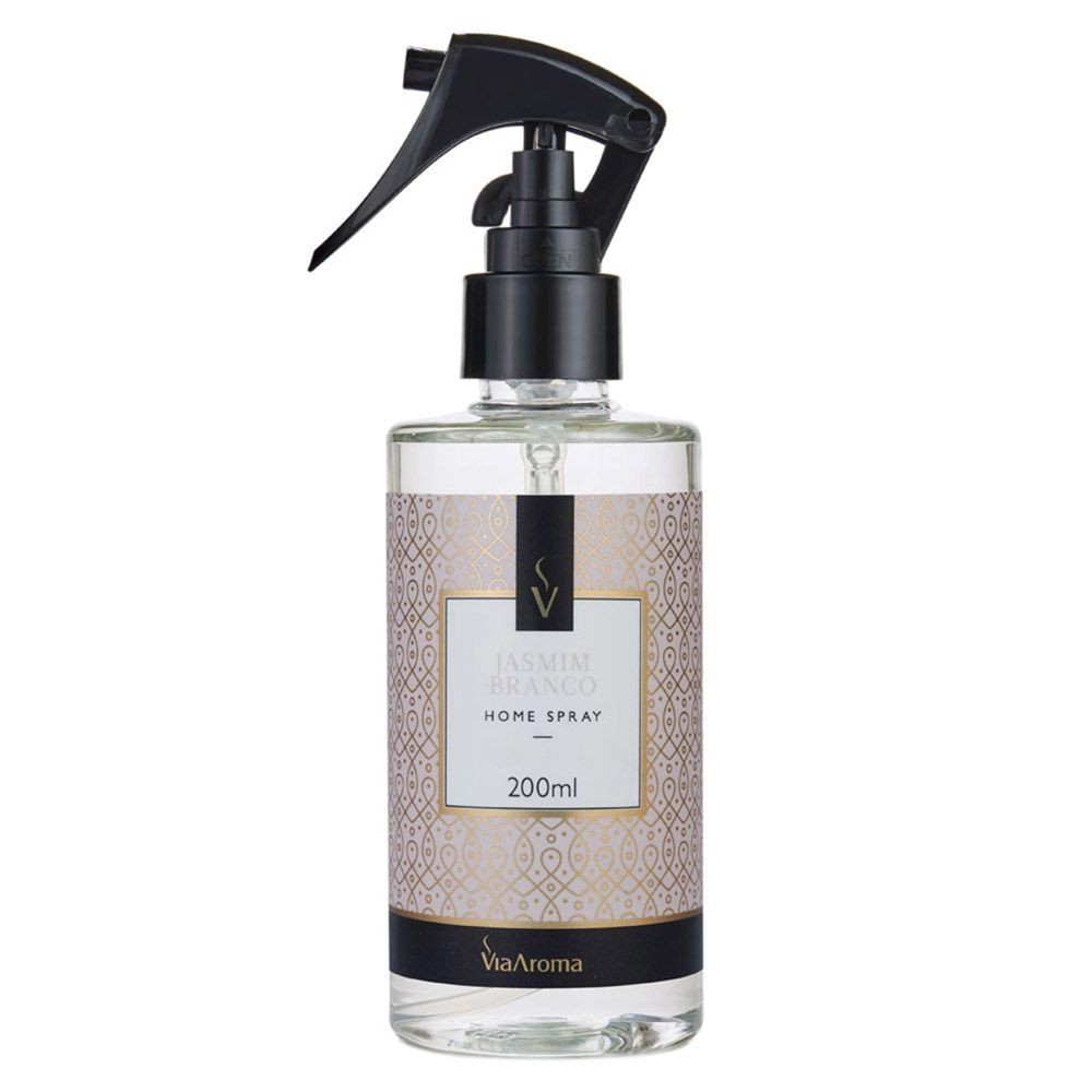 Home Spray 200ml Jasmim Branco - Via Aroma