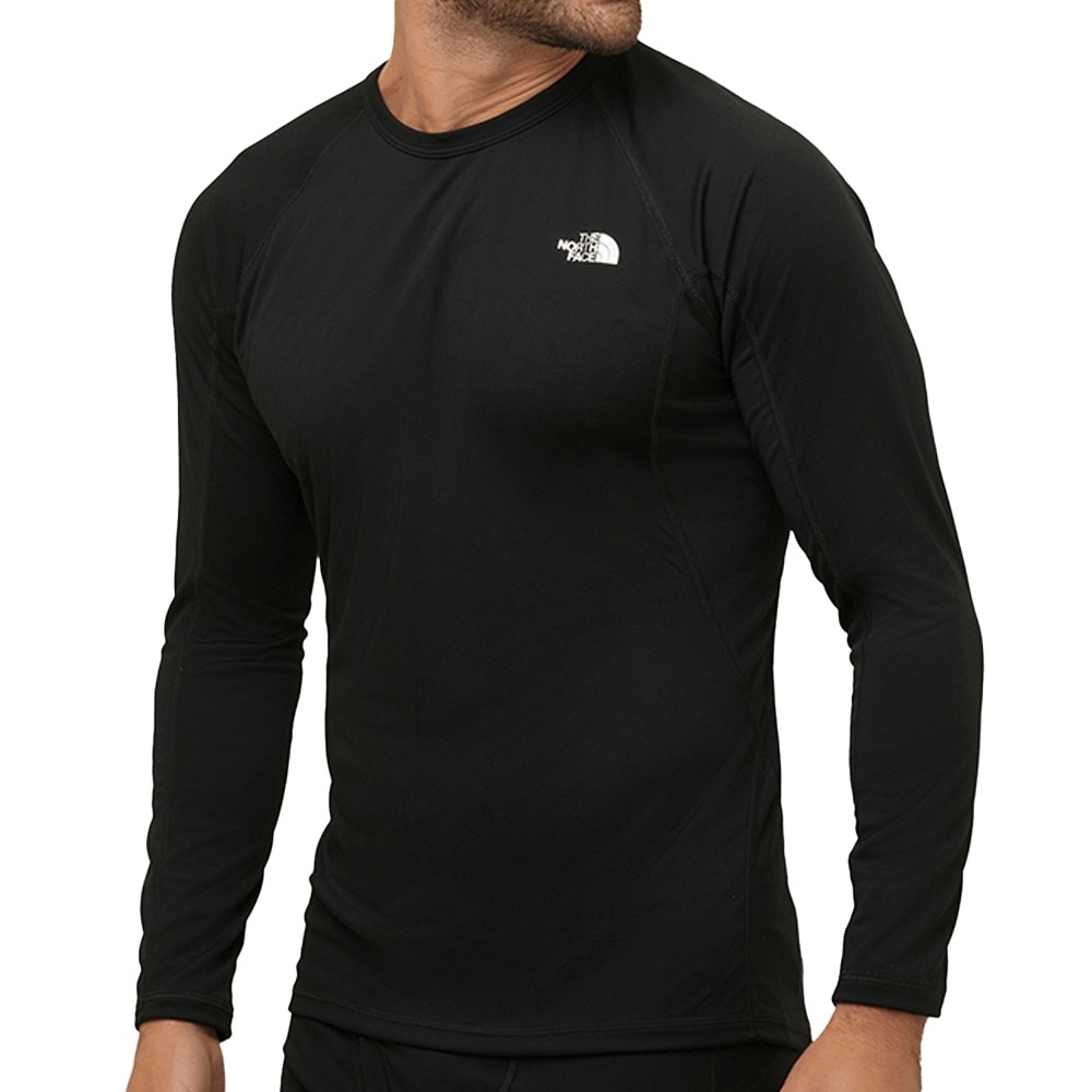 Camiseta Segunda Pele Masculina Light Crew TNF Black - The North Face