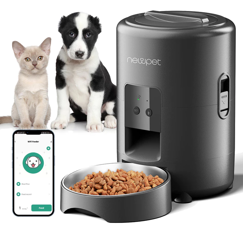 Alimentador Automático para Gatos e Cães com WiFi
