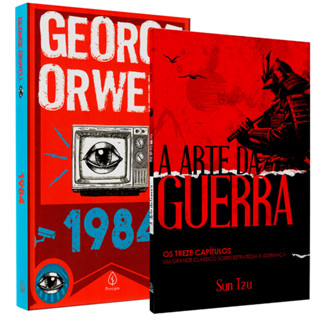 Kit Poder e Controle | 1984 - George Orwell + A Arte da Guerra - Os Trezes Capítulos em Oferta na Shopee