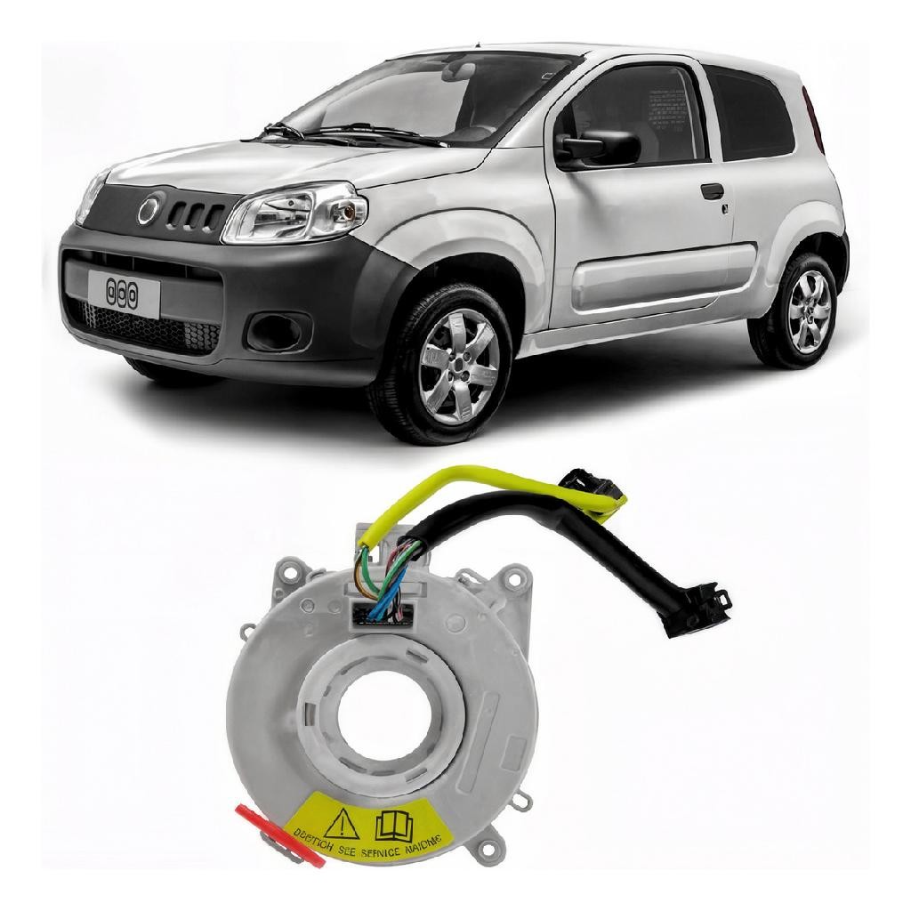 Cinta Fita  Airbag Fiat Uno Furgão 10 Vias 2015 2017 2016 Way Vivace Sporting