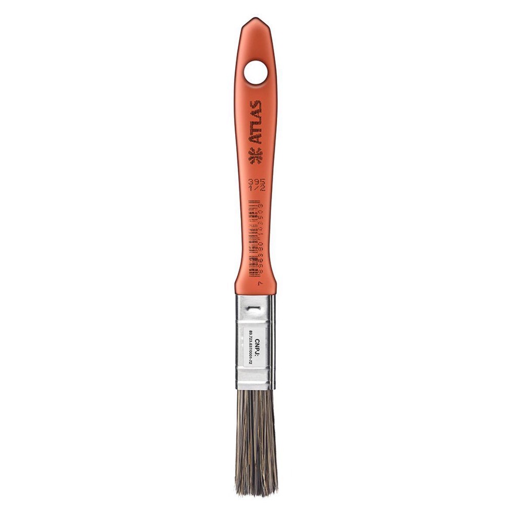 Pincel Trincha Média 1/2'' Cerdas Cinzas 395/1 Atlas