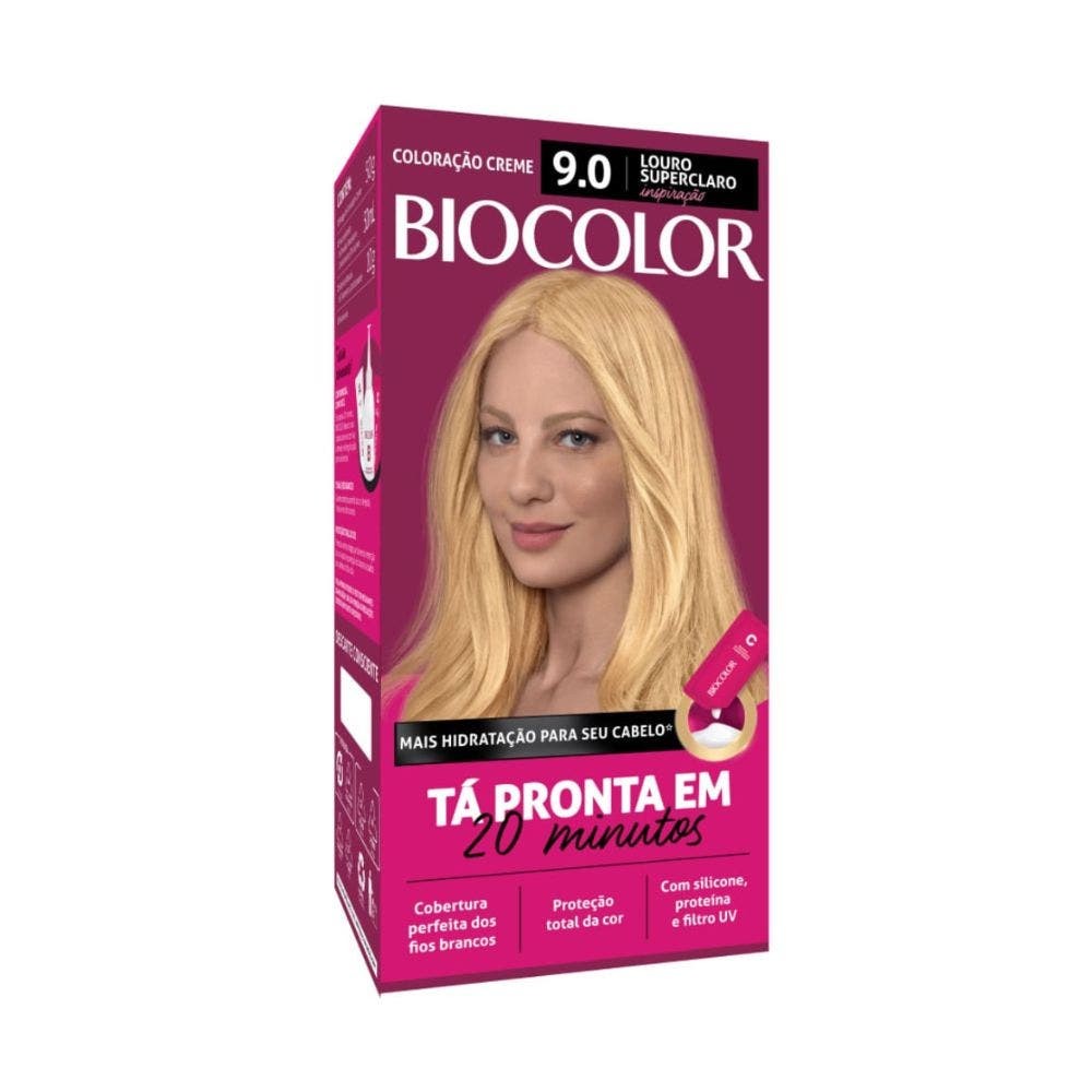 Tintura Biocolor Kit 9.0 Super Louro Abusado