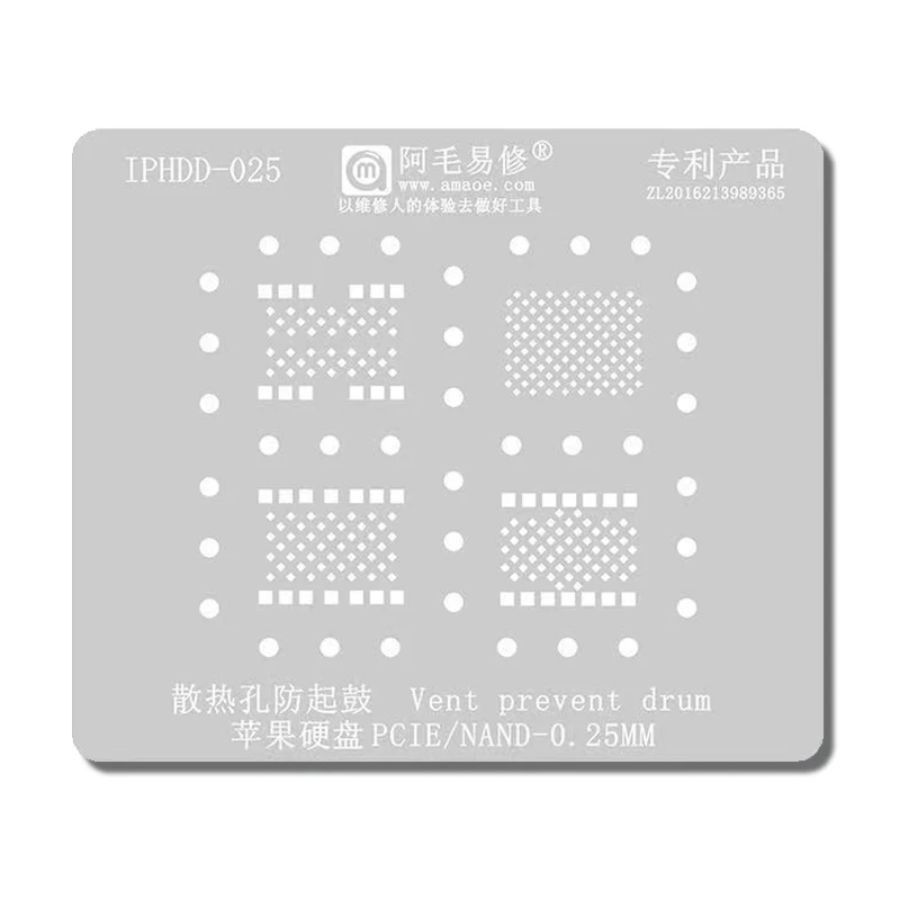 Stencil AMAOE BGA Reballing iPhone PCIE/NAND