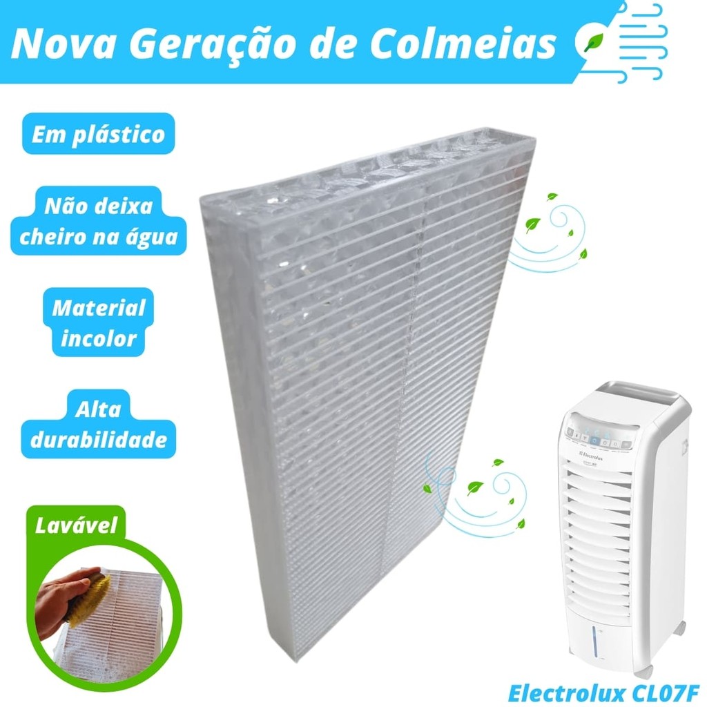 Colmeia Plástica Lavável para Climatizador - Electrolux CIF07