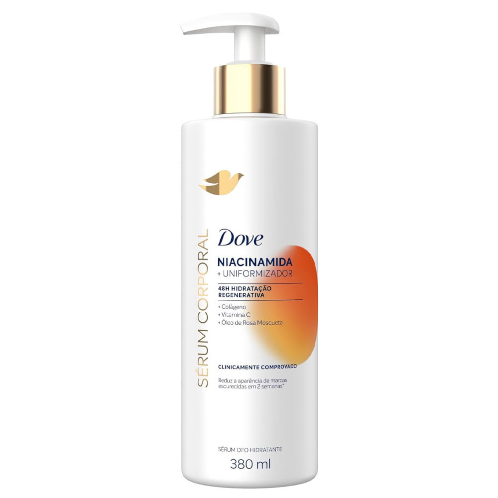 Sérum Hidratante Corporal Dove Niacinamida + Uniformizador 380ml