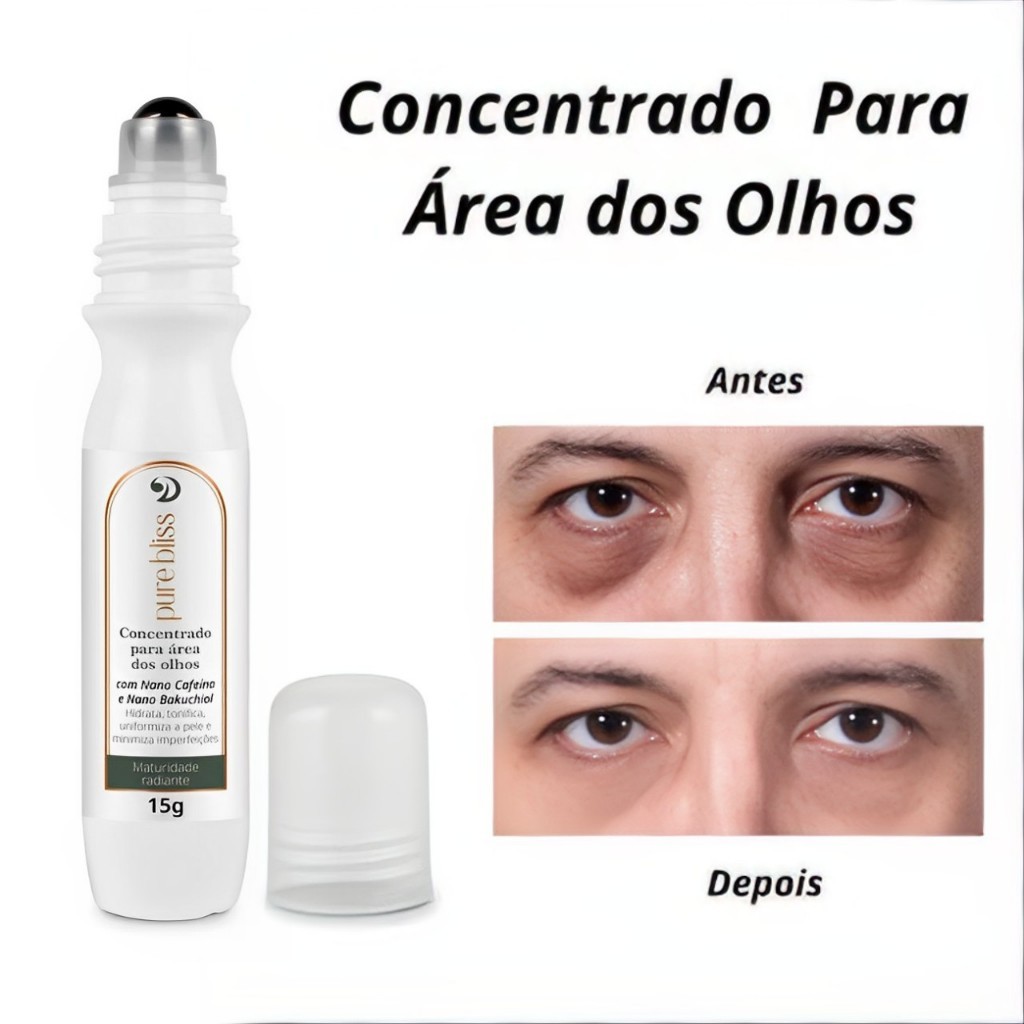 Tratamento Anti-Idade Para Área Dos Olhos  Creme Potente 15g Para Rugas E Bolsas Dokmos