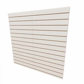 Painel canaletado 180x180 Branco mdf canaletado em Oferta na Shopee