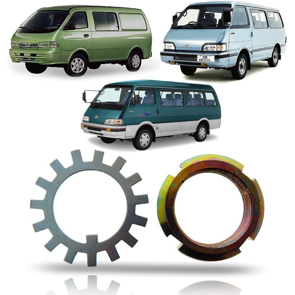Trava Aranha com Porca Lado Esquerdo Kia Besta 2.7 Asia Topic 1992 a 2004