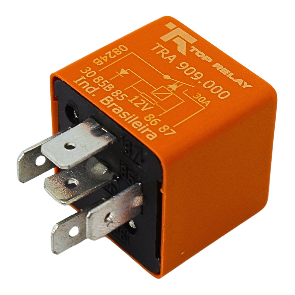 Relé Auxiliar Ventoinha Vectra Omega Corsa 1997 Até 2005 12V 30A Diodo Com Resistor