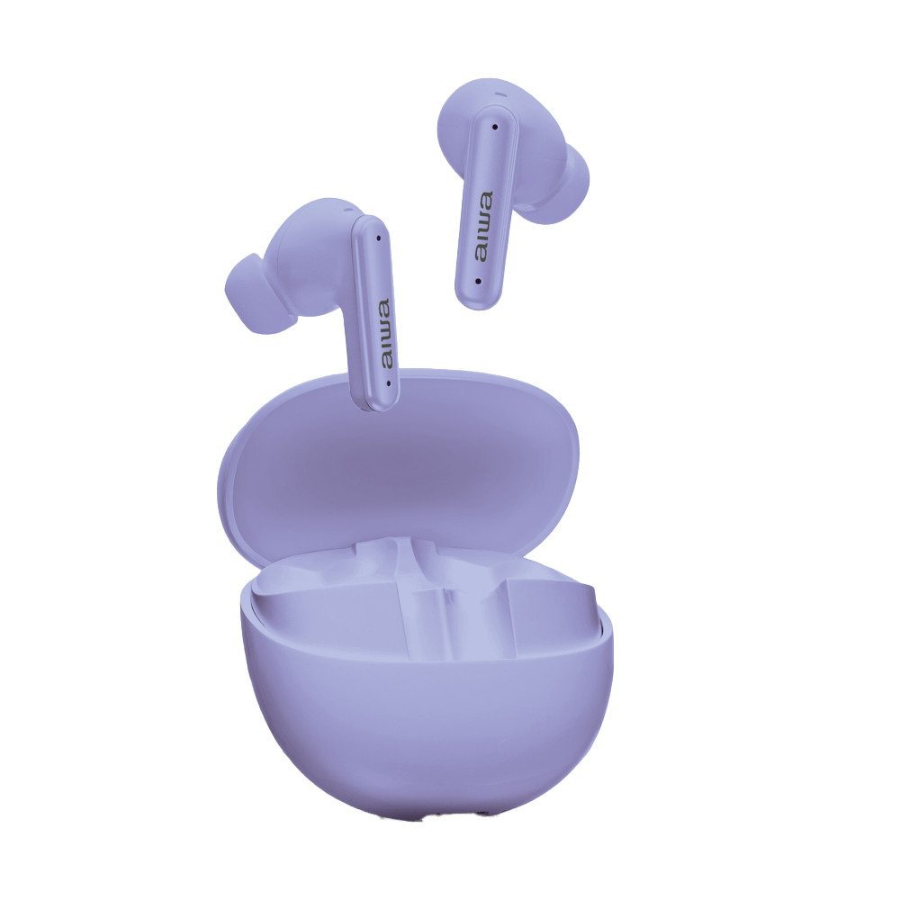 Fone de Ouvido Eardbud AIWA AWS-EB-04-P Bluetooth IPX4 ANC 26 Horas de bateria em Oferta na Shopee