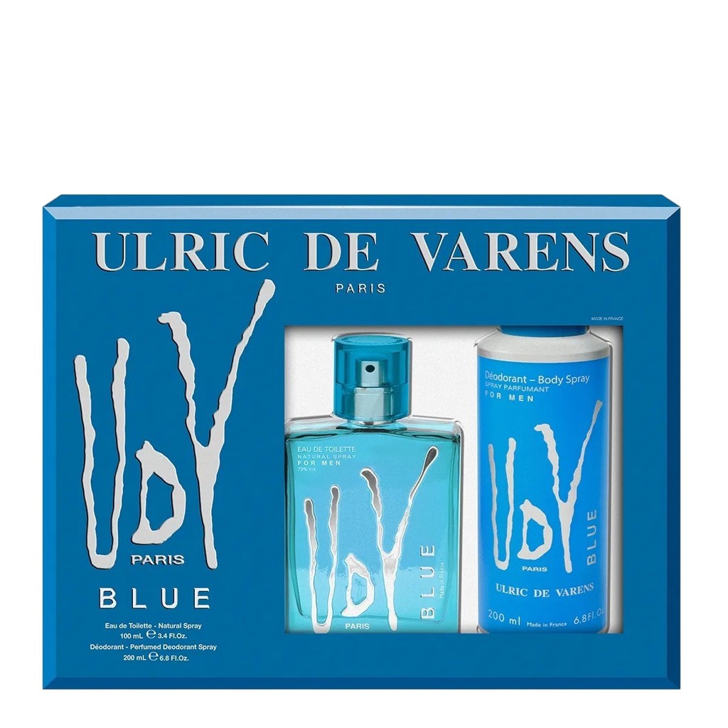 Ulric de Varens Udv Blue Kit Perfume Desodorante: Onde Comprar | BuscaProdutos