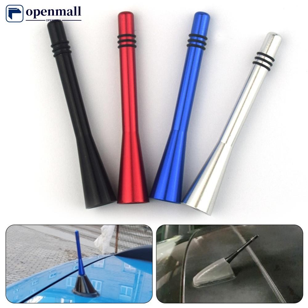 " OMALL 8cm/17cm Universal Car Roof Radio Antena Sting Screw AM FM De Sinal Aéreo Melhorar O Estilo Do Dispositivo Acess