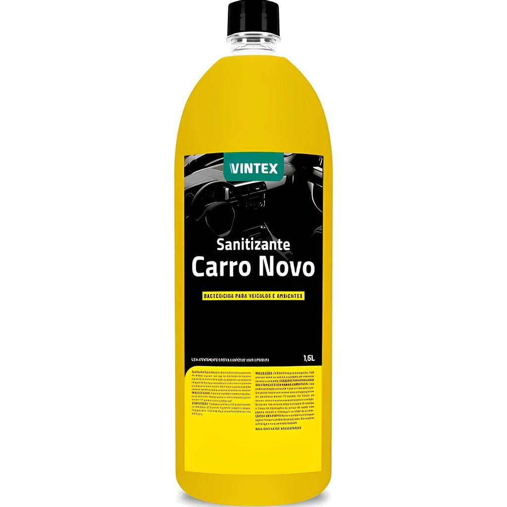 Aromatizante Sanitizante Cheirinho Carro Novo Vintex 1,5l em Oferta na Shopee