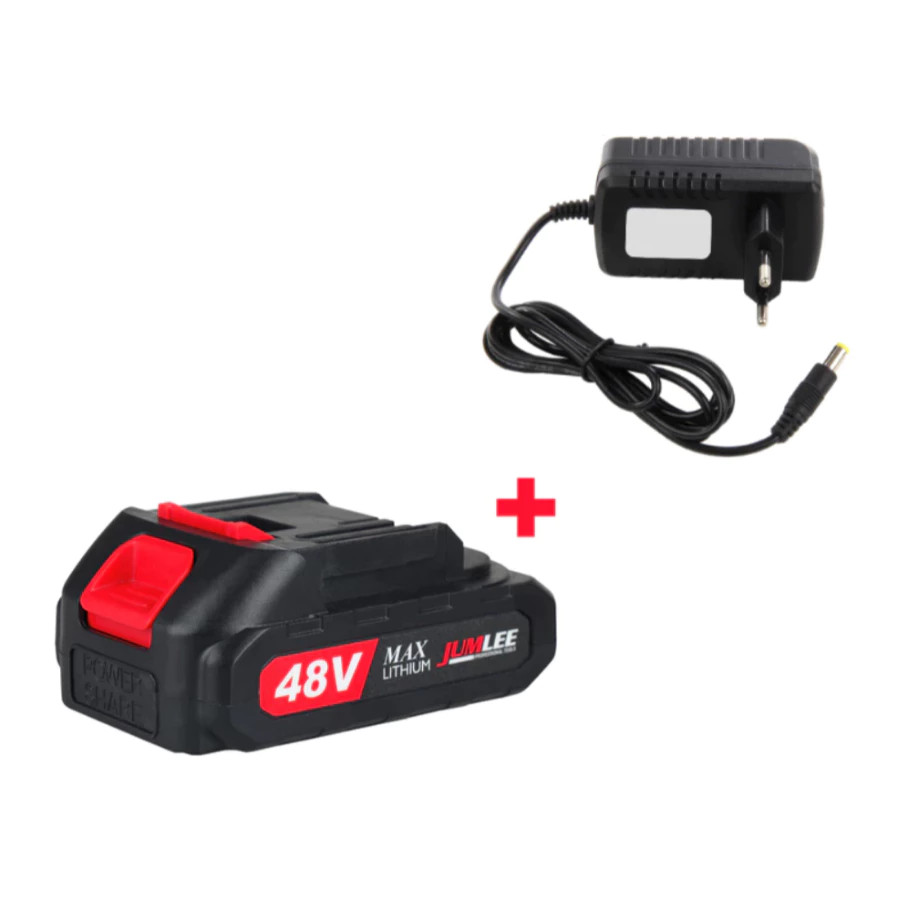 Carregador e Bateria 48V Substituição para Makita e Pistola Lava Jato Lavadora em Oferta na Shopee