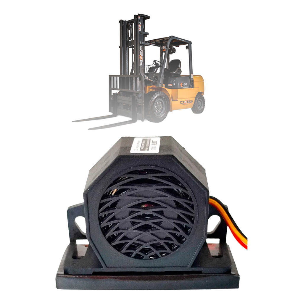 Sirene Blindada 12V 80V Ré Para Empilhadeiras Elétricas Universal Som Alto Resistente Industrial DNI em Oferta na Shopee