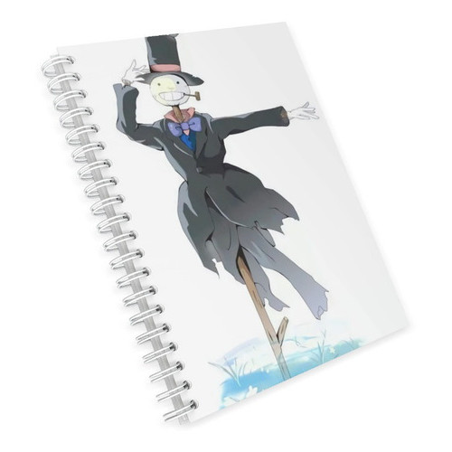 Caderno Universitário Castillo Vagabundo Cabeza De Nabo Anime 1, 10 e 15 Matérias Escolar Capa Dura Animes  Desenhos