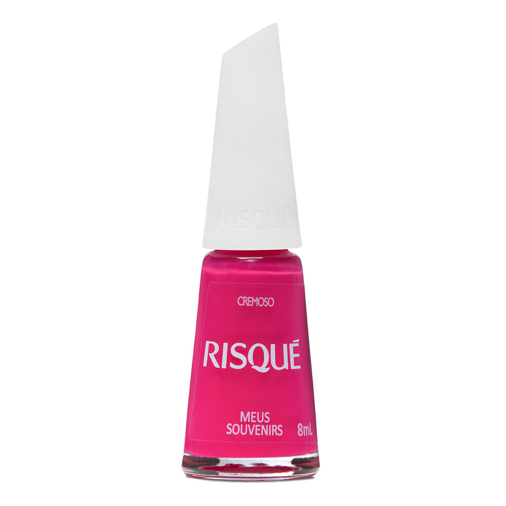 Esmalte Risqué Rosa Cremoso Meus Souvenirs 8ml em Oferta na Shopee