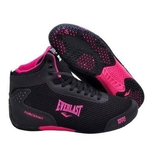 Bota Feminina Everlast Forceknit - Treino Academia Crossfit Musculação Fitness Botinha