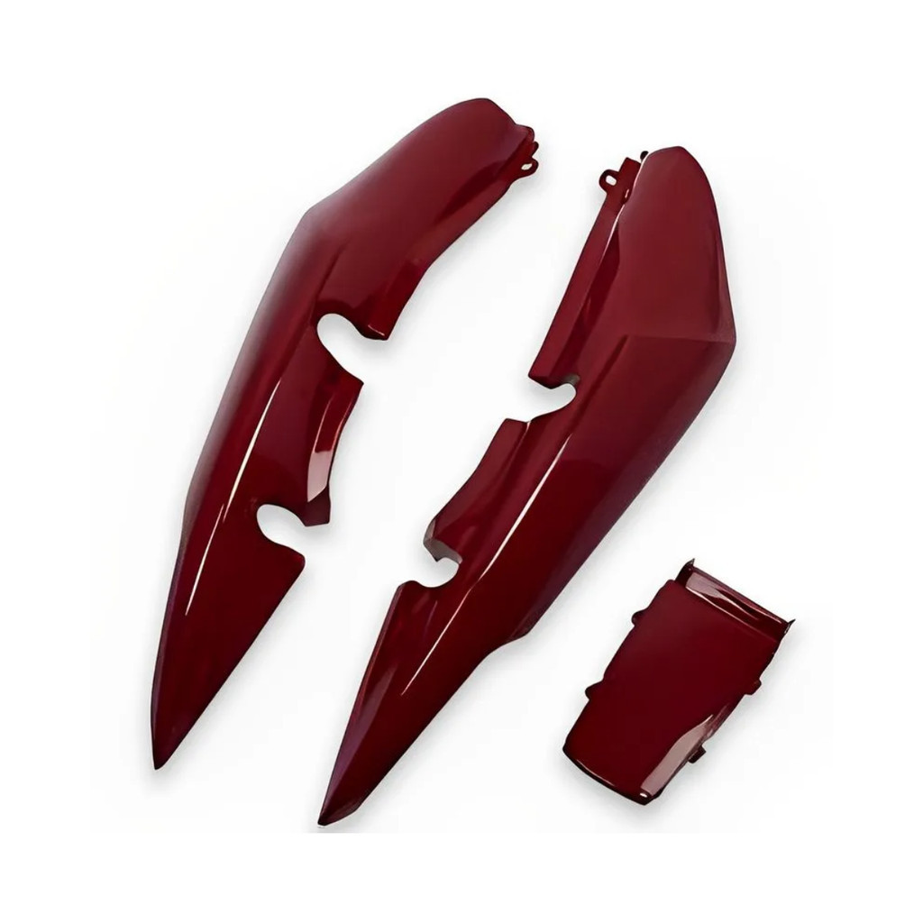 Carenagem Rabeta Traseira vermelho titan 150 2004 2005 2006 2007 2008