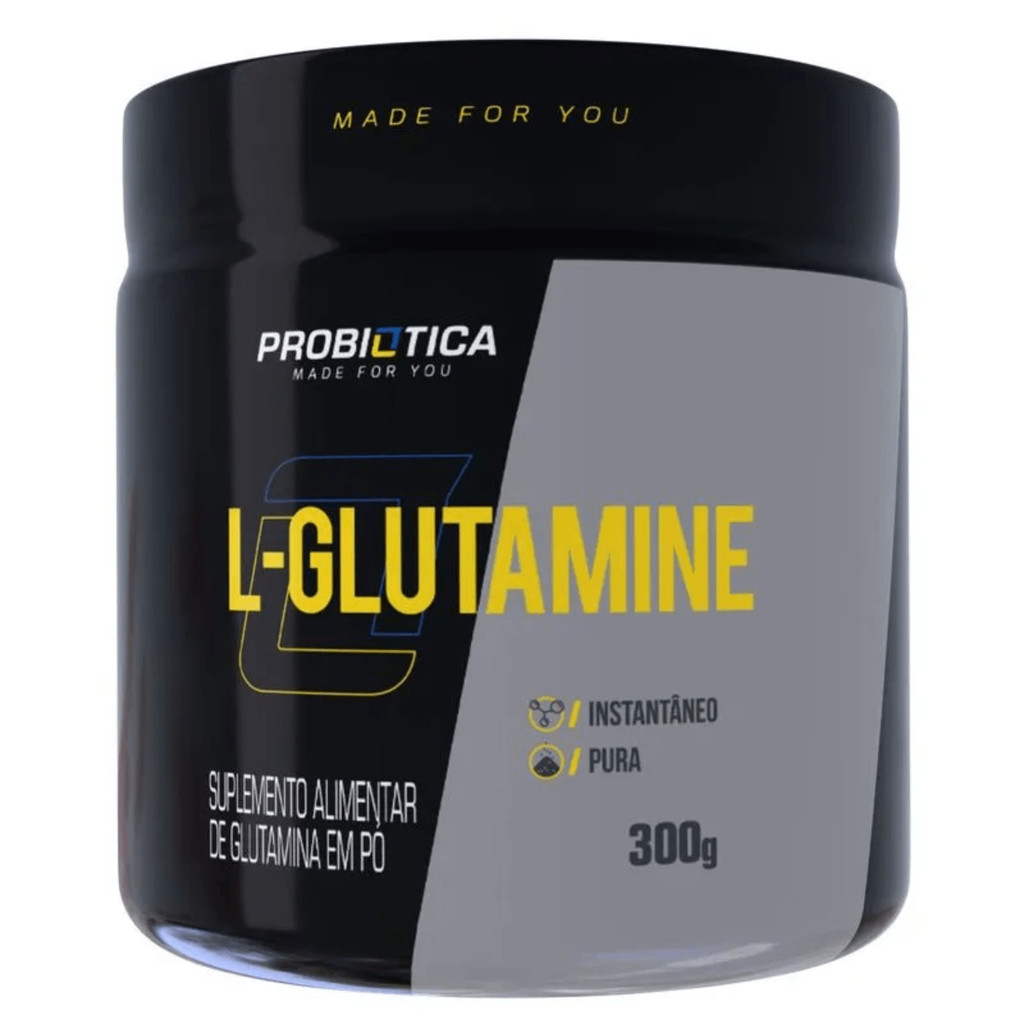 L-Glutamine Probiótica Pote 300g Probiotica em Oferta na Shopee