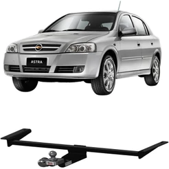 Engate Reboque Fixo Astra Sedan 1997 A 2012 Capacida Carga 700kg Aco Resistente Inmetro Peça tOP