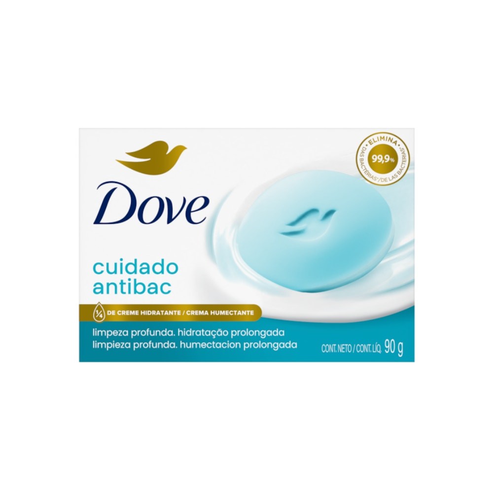 Sabonete Dove Antibacteriano Cuida e Protege 90g em Oferta na Shopee