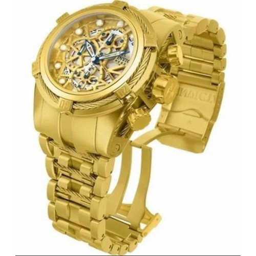 Relógio Invicta Reserve Bolt Zeus Skeleton 12763 Completo+nf