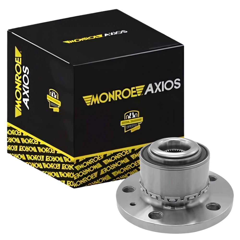 Cubo Roda Dianteiro Fox 2013/2018 Com Abs E Rolamento