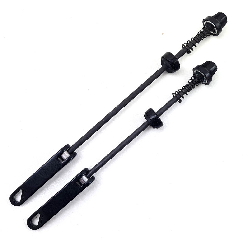 Par de Blocagens Bicicleta Aperto Rápido para Cubos MTB Speed Preto/Vermelho