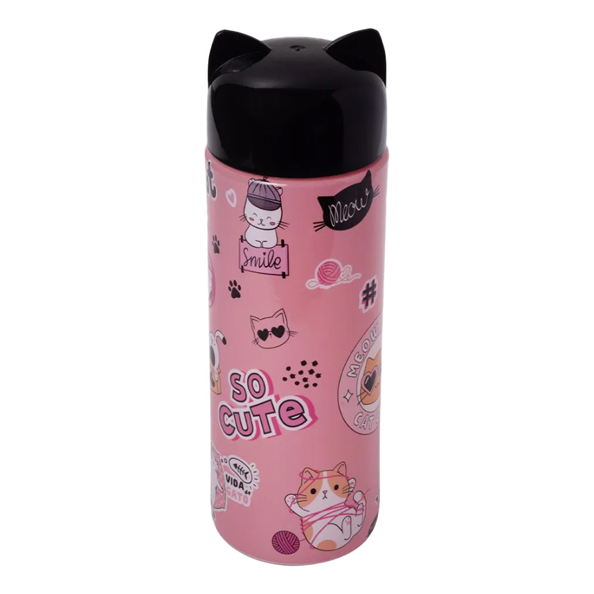 Garrafa Infantil Plasútil 500 ML Lúdica Decorada Cute - Home & Living