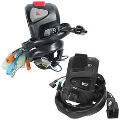 Kit interruptor de partida botão com pisca alerta lampejador CG150 CG160 Fan Titan Start CB300 XRE300 modelo CB500 NC750