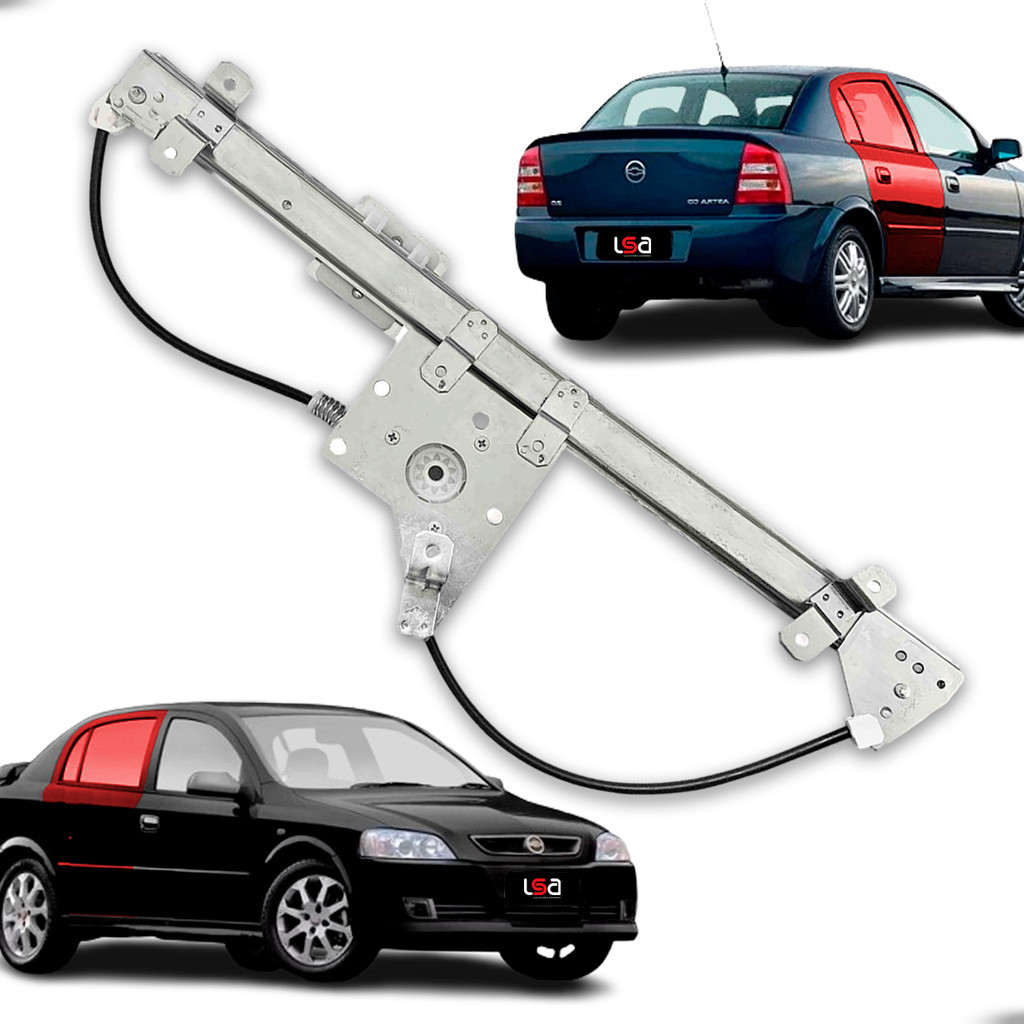 Máquina De Vidro Elétrica Chevrolet Astra Hatch Sedan 1998-2011 Porta Traseira Direita Máquina De Vidro Elétrica Chevrolet Astra Hatch Sedan 1998-2011 Porta Traseira Direita