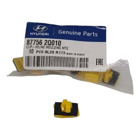 Grampo Do Spoiler Saia Lateral Hyundai Hb20 2013/2019