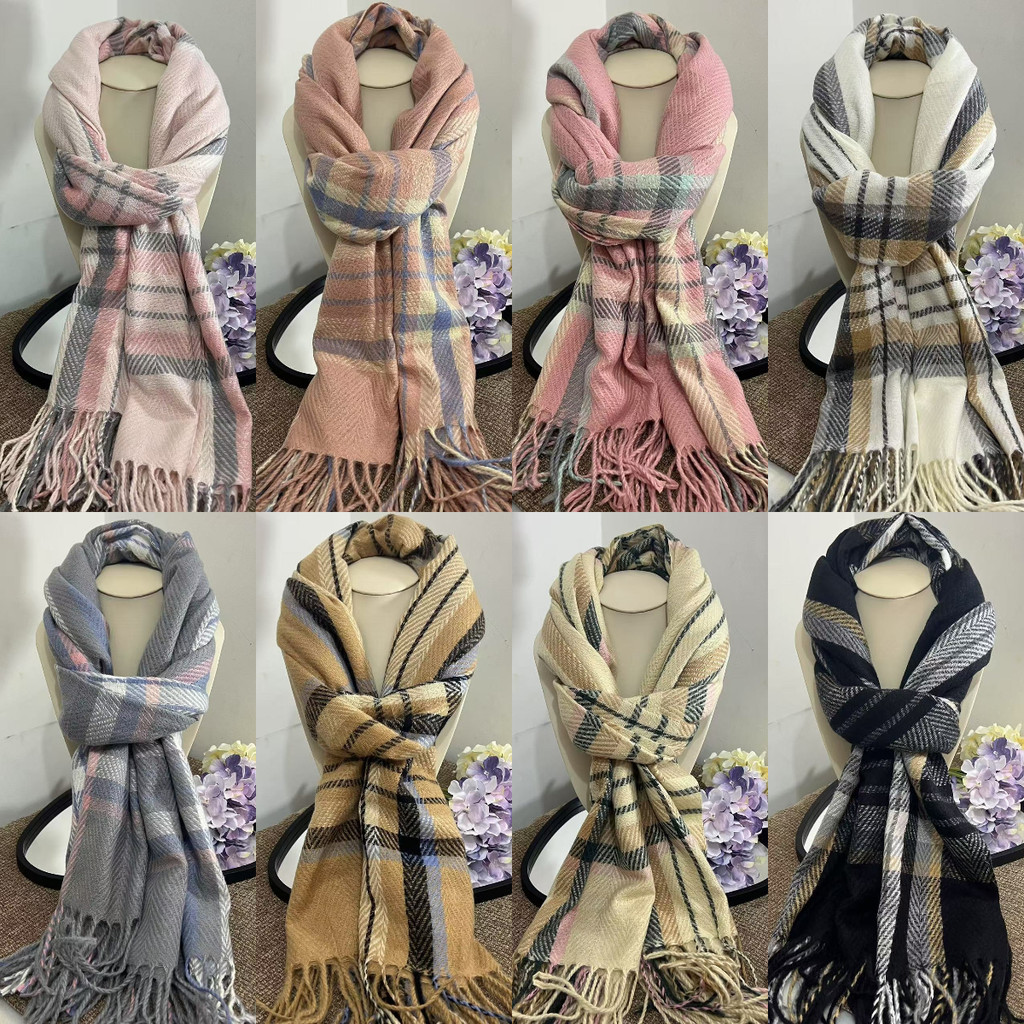 Cachecol Xadrez Feminino Lenço  Echarpe Masculino Unissex Para Frio Inverno Térmica em Oferta na Shopee