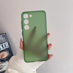 Ultra Fino Fosco TPU Caso Para Samsung S25 S24 FE S23 S22 S21 Plus Translúcido Macio PP Capa