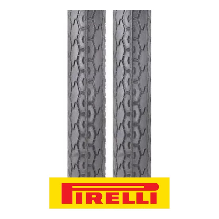 2 Pneus Bicicleta 26x1.1/2x2 Pirelli Manga Turbo Barra Forte — imagem 2 de 2