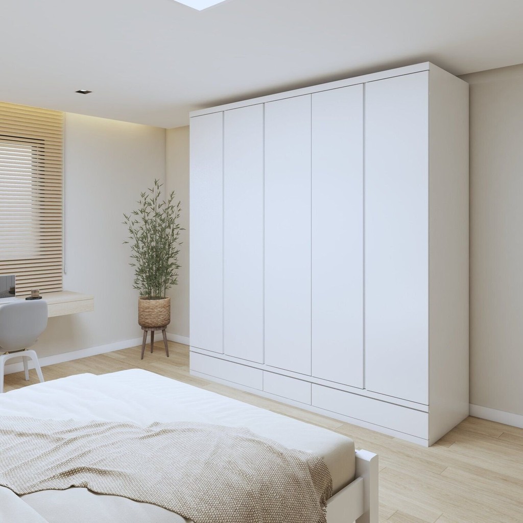 Guarda Roupa 5 Portas 100% Mdf Urbano em Oferta na Shopee