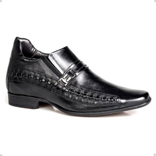 Sapato Social Rafarillo Couro Masculino Aumenta Altura