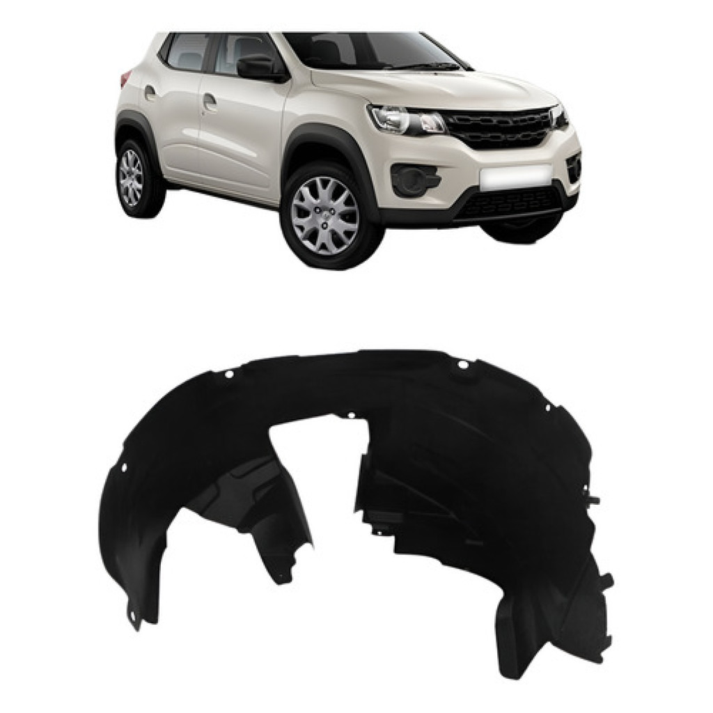 Parabarro Dianteiro Renault Kwid 2017 2018 2019 Preto em Oferta na Shopee