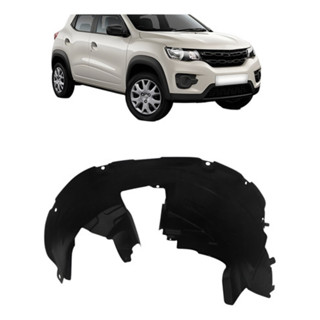 Parabarro Dianteiro Renault Kwid 2017 2018 2019 Preto em Oferta na Shopee